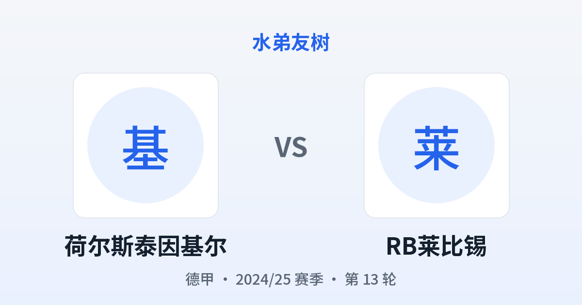 荷尔斯泰因基尔 vs RB莱比锡 对阵分享图