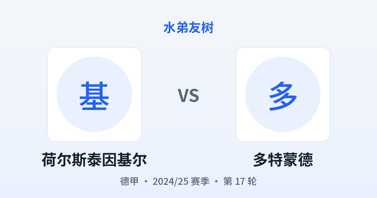 荷尔斯泰因基尔 vs 多特蒙德 对阵分享图
