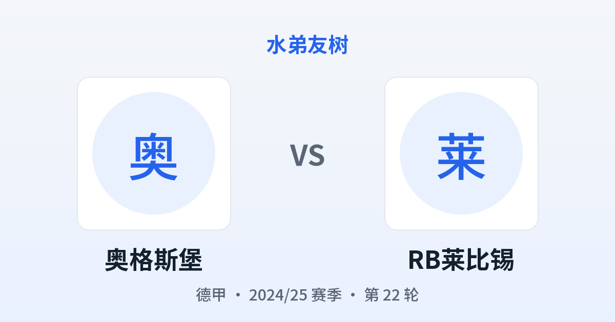 奥格斯堡 vs RB莱比锡 对阵分享图