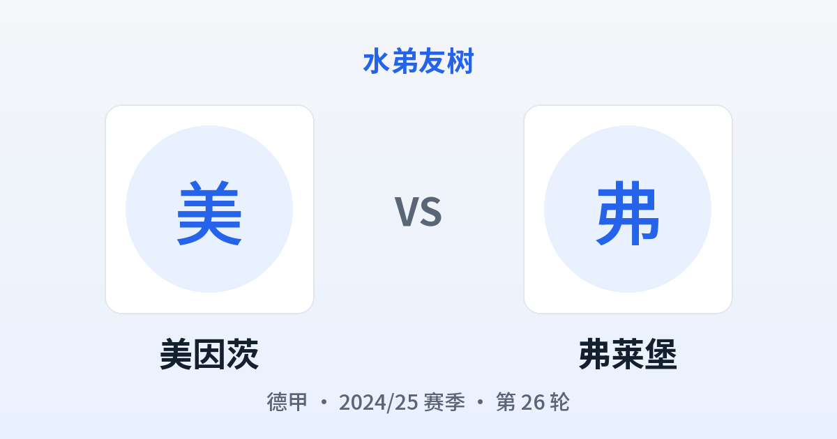 美因茨 vs 弗莱堡 对阵分享图