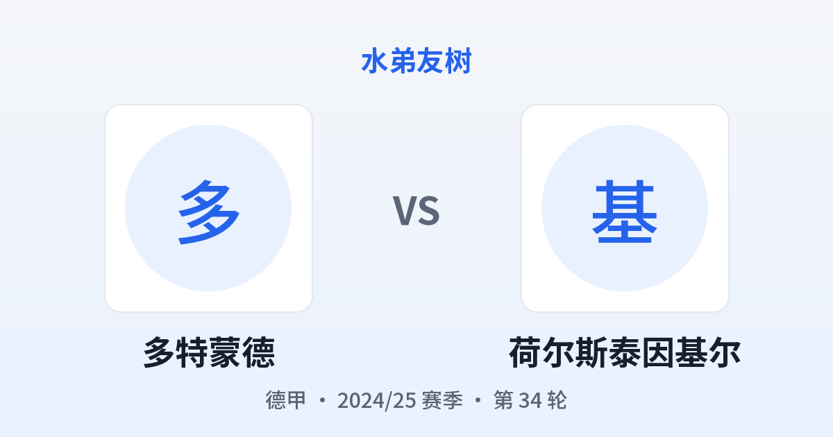 多特蒙德 vs 荷尔斯泰因基尔 对阵分享图
