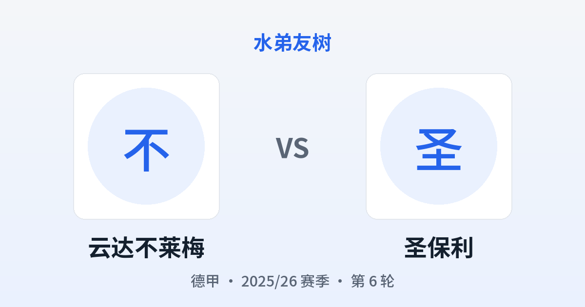 云达不莱梅 vs 圣保利 对阵分享图