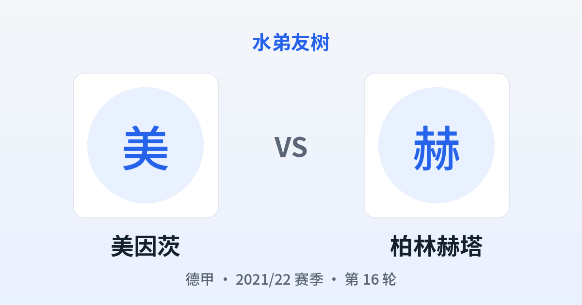 美因茨 vs 柏林赫塔 对阵分享图