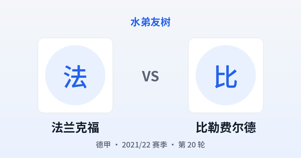 法兰克福 vs 比勒费尔德 对阵分享图