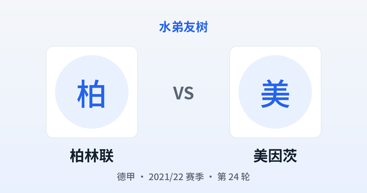 柏林联 vs 美因茨 对阵分享图