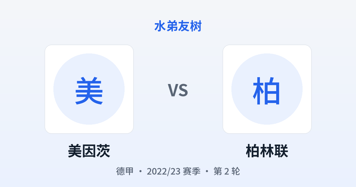 美因茨 vs 柏林联 对阵分享图