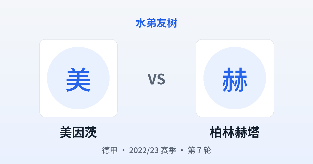 美因茨 vs 柏林赫塔 对阵分享图