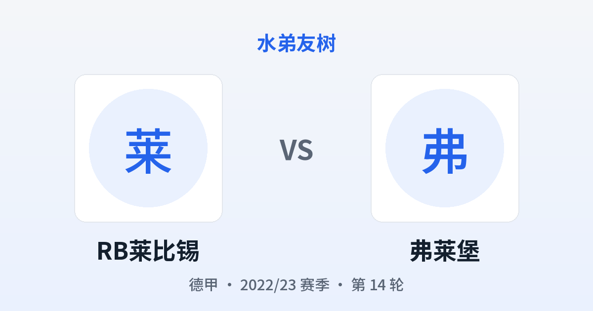 RB莱比锡 vs 弗莱堡 对阵分享图