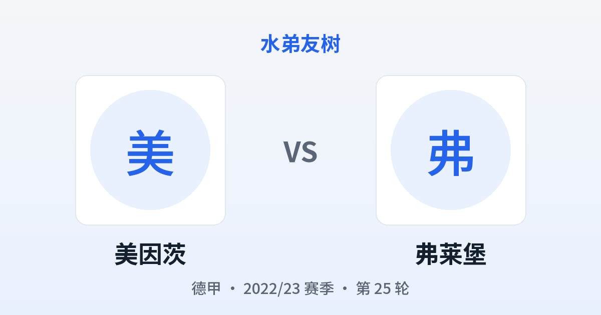 美因茨 vs 弗莱堡 对阵分享图