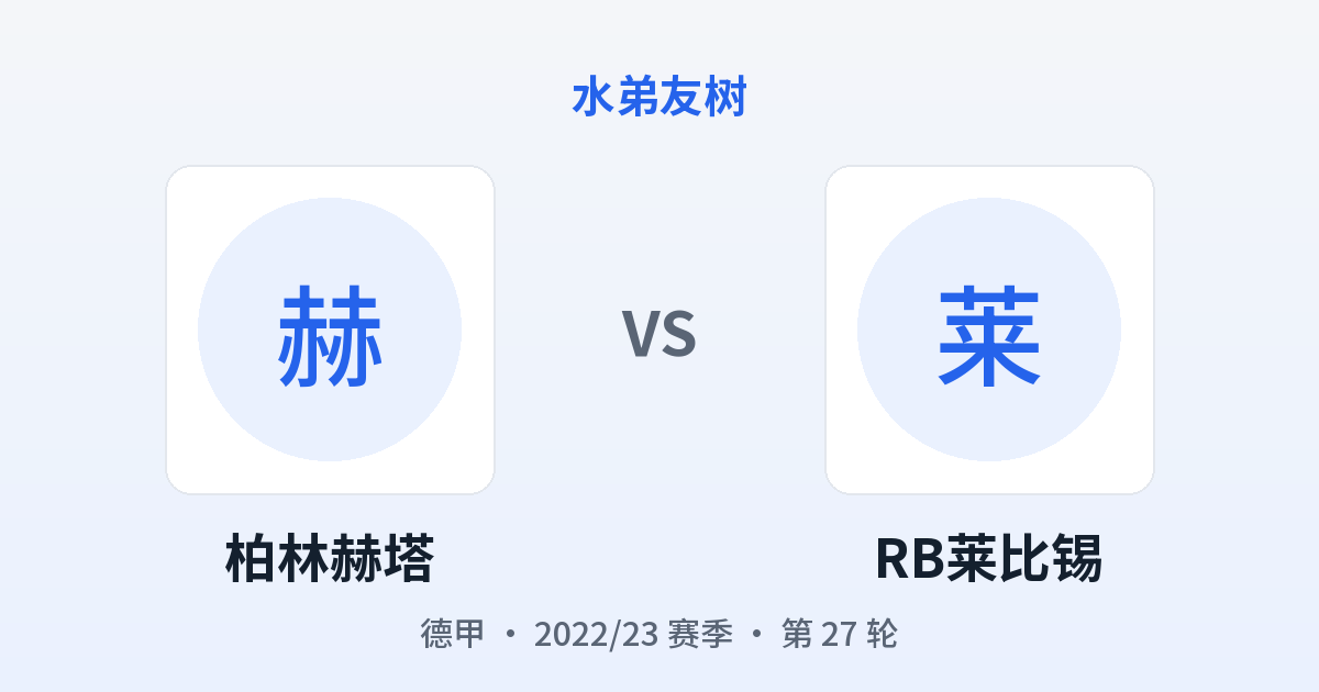 柏林赫塔 vs RB莱比锡 对阵分享图