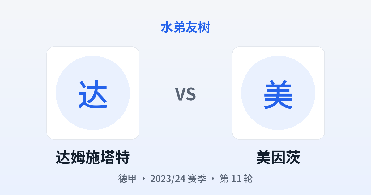 达姆施塔特 vs 美因茨 对阵分享图