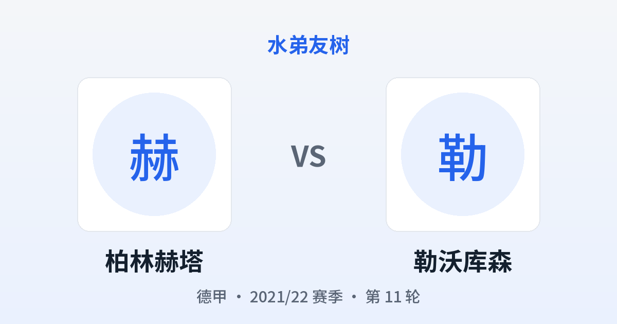 柏林赫塔 vs 勒沃库森 对阵分享图