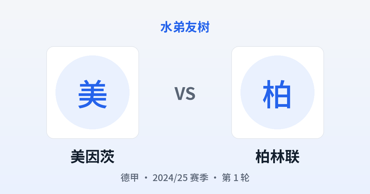 美因茨 vs 柏林联 对阵分享图