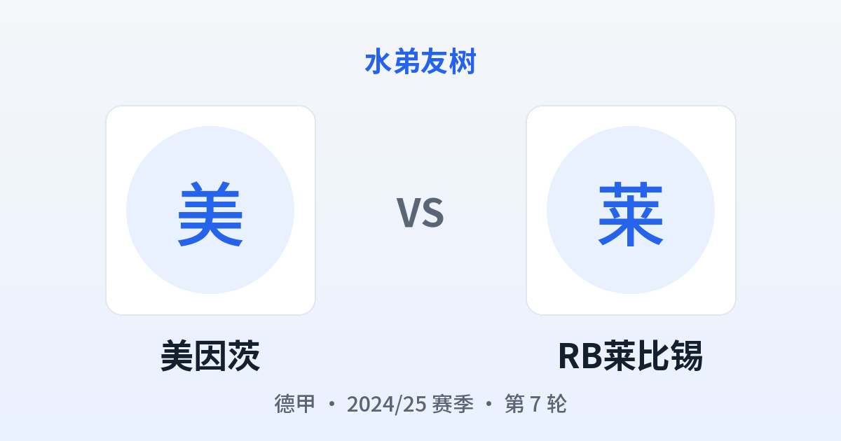 美因茨 vs RB莱比锡 对阵分享图